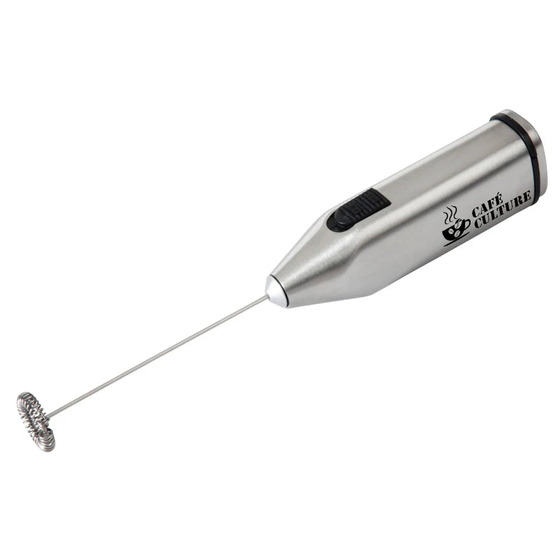 Café Culture | Chrome electronic manual milk frother
