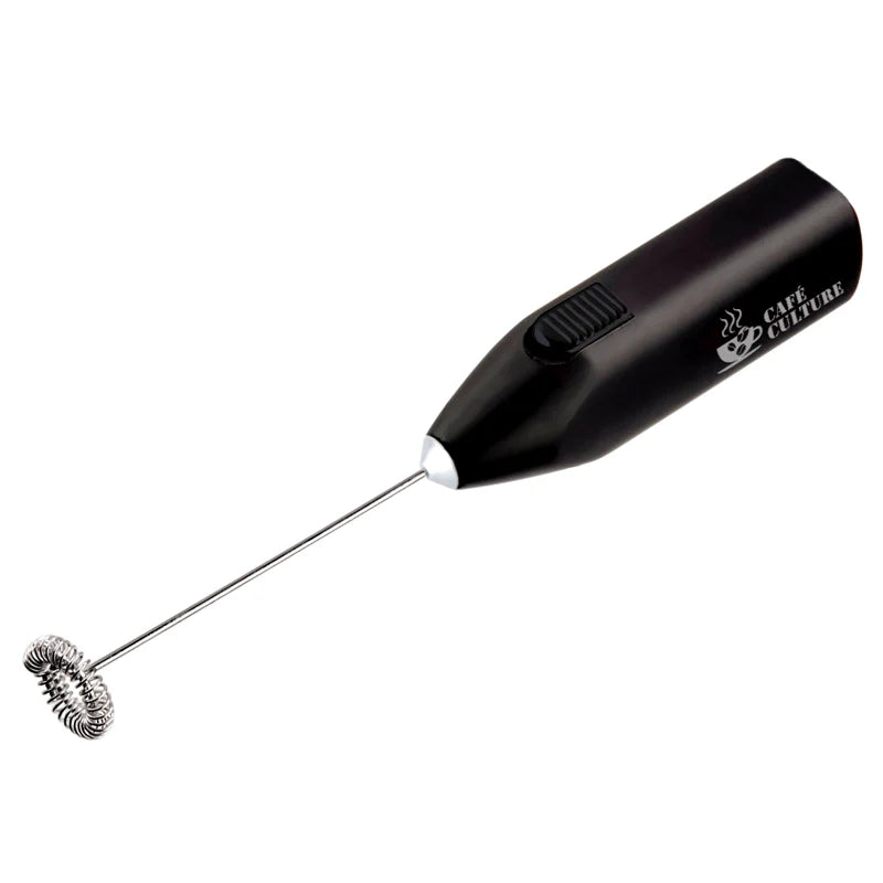 Café Culture | Black electronic manual milk frother