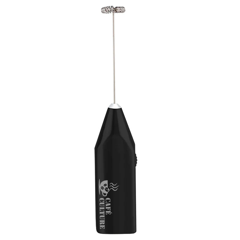 Café Culture | Black electronic manual milk frother