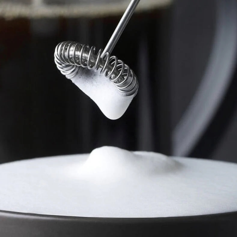 Café Culture | Black electronic manual milk frother
