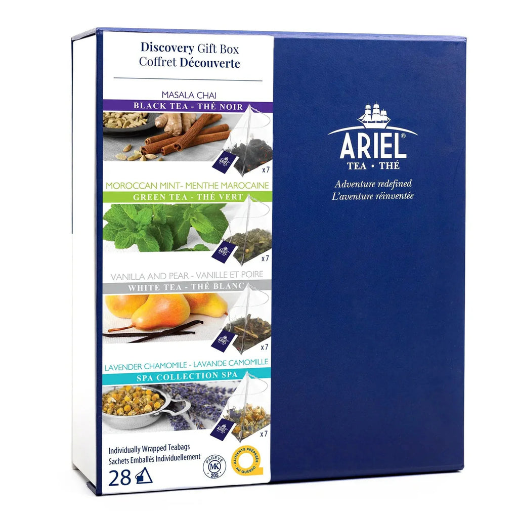Ariel | Discovery Collection Gift Set with 28 tea and herbal tea bags