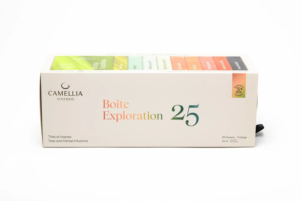 Camellia Sinensis | Exploration Box of Teas and Herbal Infusions - 25 sachets