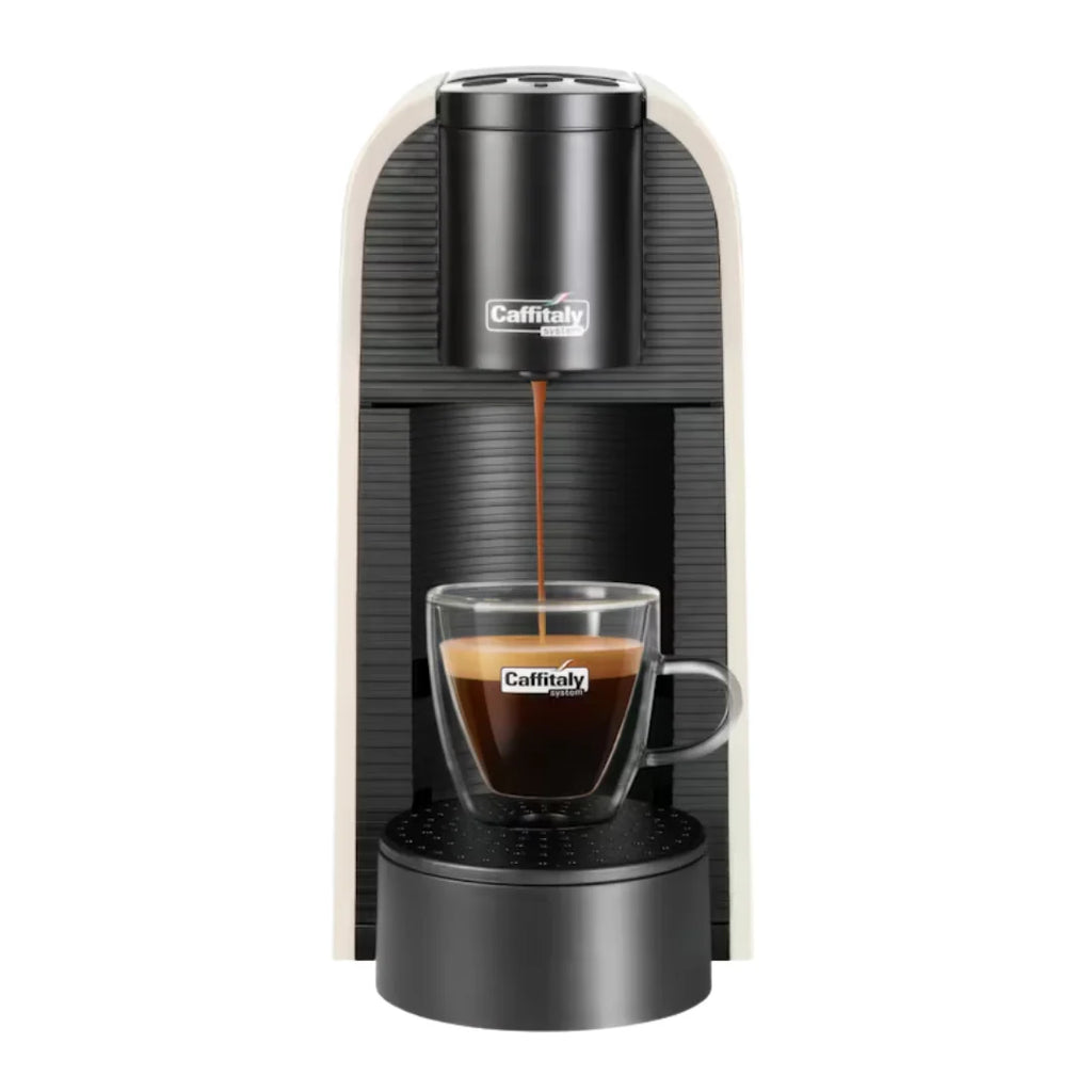 Caffitaly coffee machine | S36 white + tasting box
