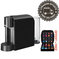 Caffitaly coffee machine | S36 black + tasting box