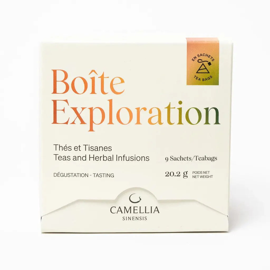 Camellia Sinensis | Exploration Box of 9 tea and herbal tea bags