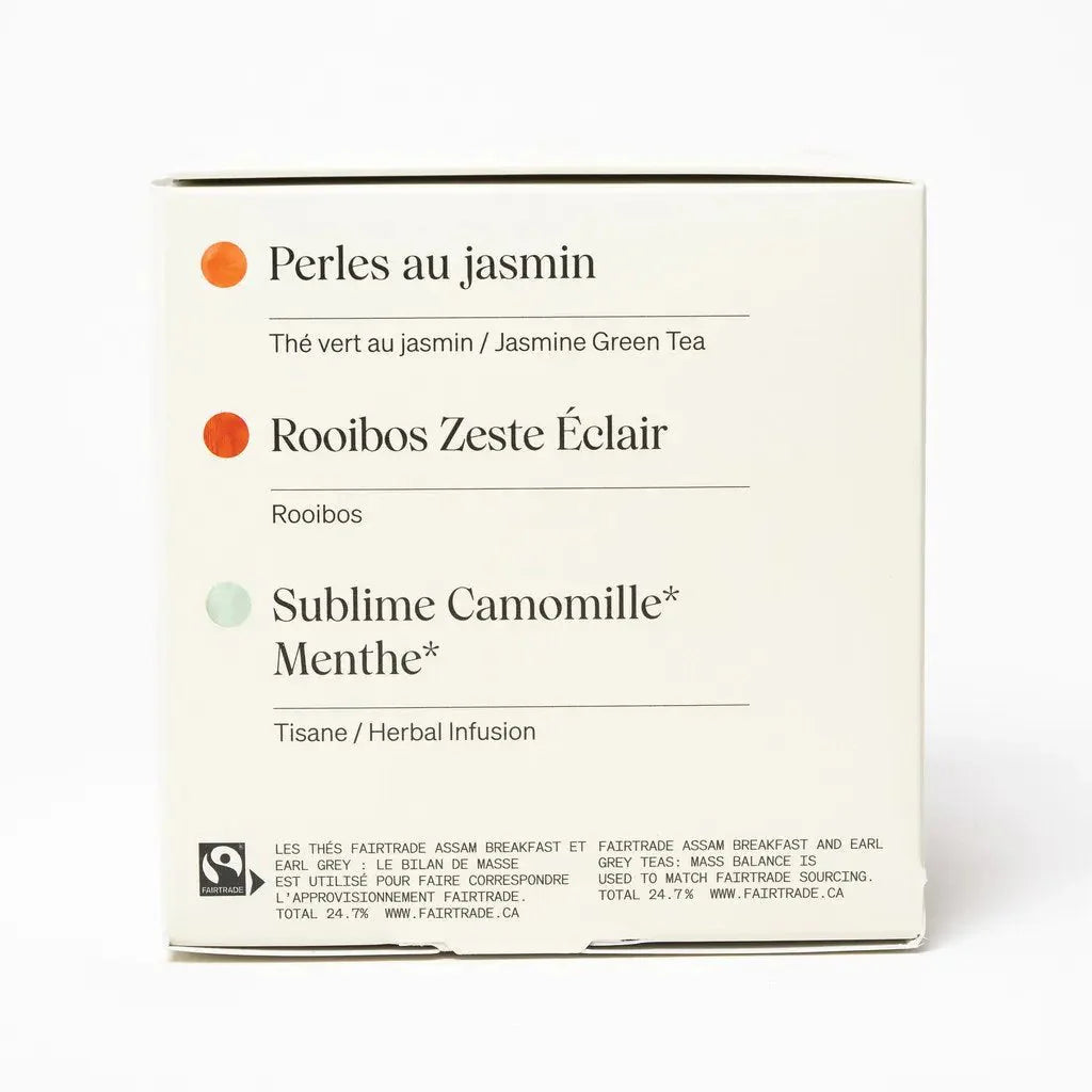 Camellia Sinensis | Exploration Box of 9 tea and herbal tea bags