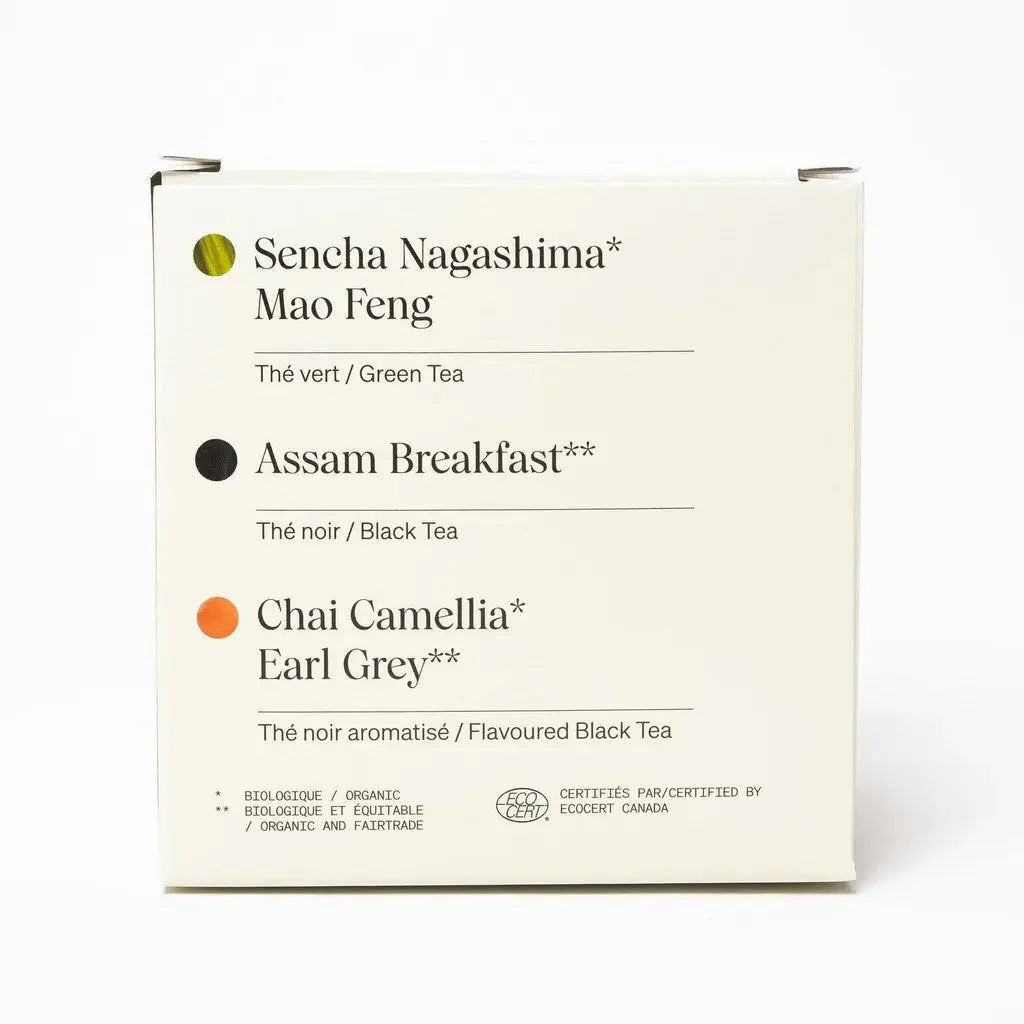 Camellia Sinensis | Exploration Box of 9 tea and herbal tea bags