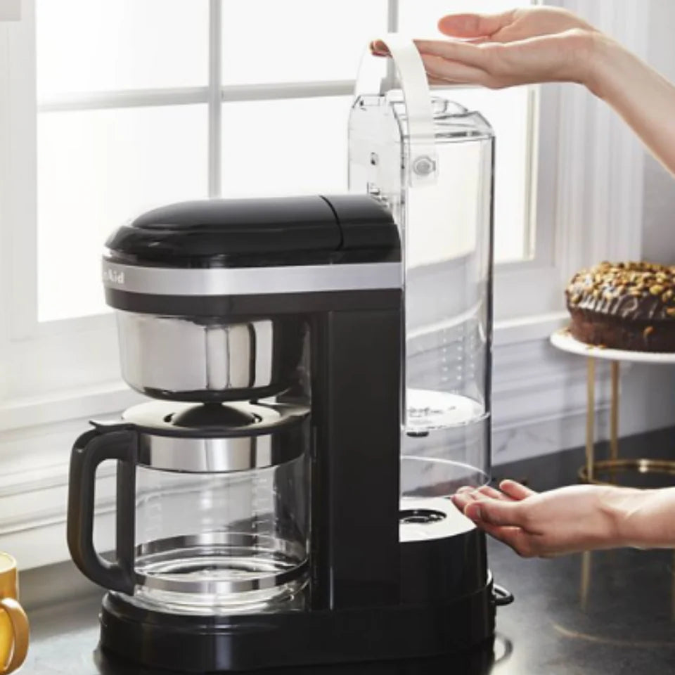 KitchenAid | 12-cup filter coffee maker and programmable hotplate