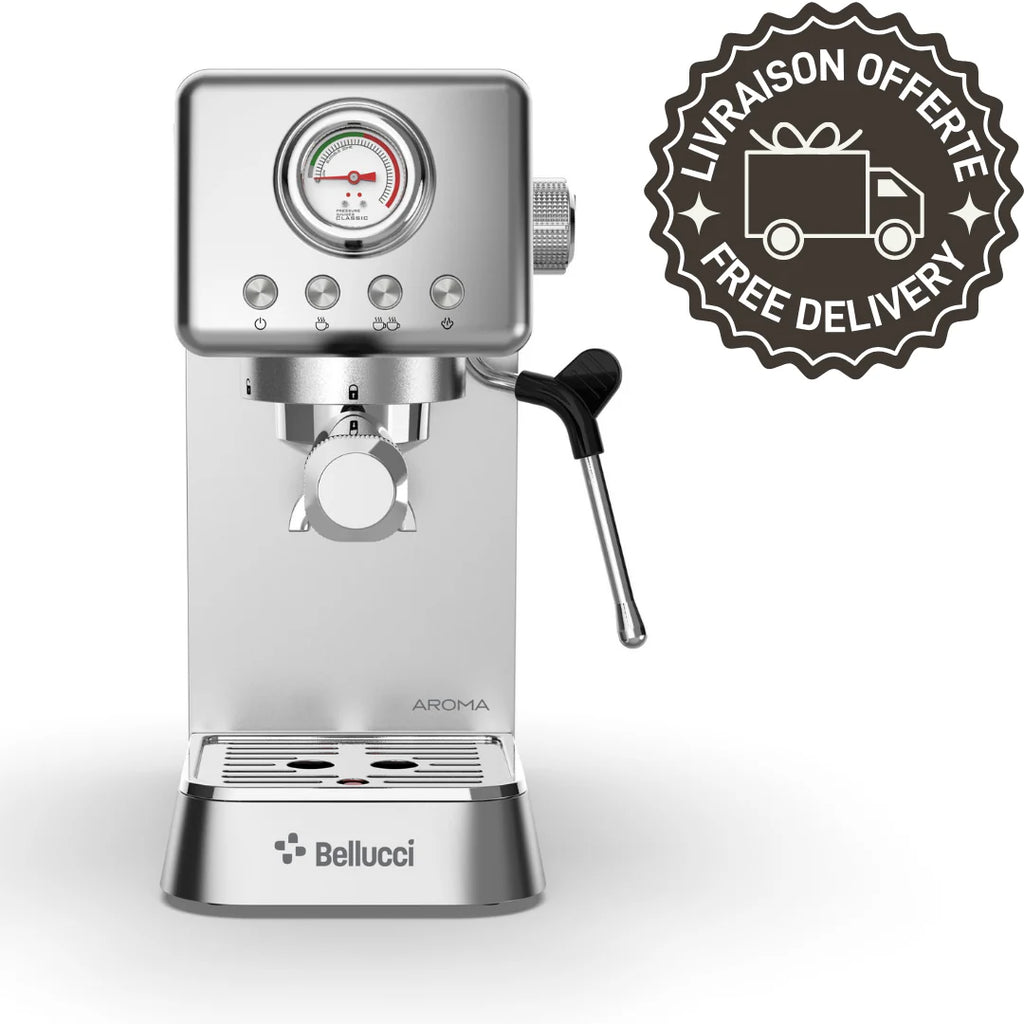 Bellucci | Aroma Compact Semi-Automatic Manual Coffee Machine *Open Box*