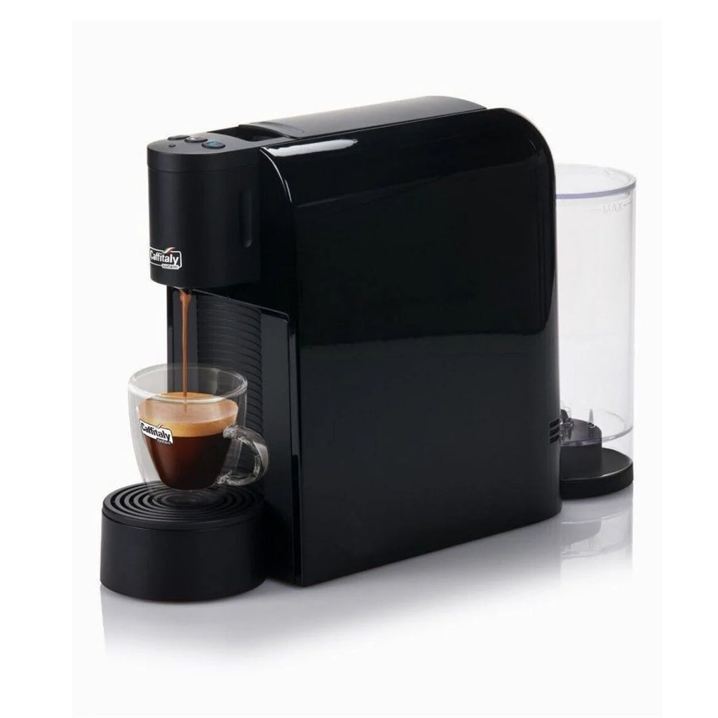 Caffitaly coffee machine | S36 black + tasting box