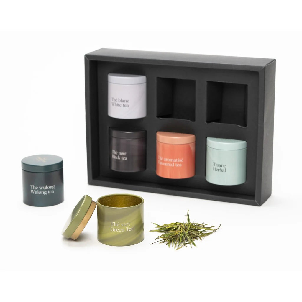 Camellia Sinensis | Discovery Assortment: 6 boxes of loose leaf teas and herbal infusions