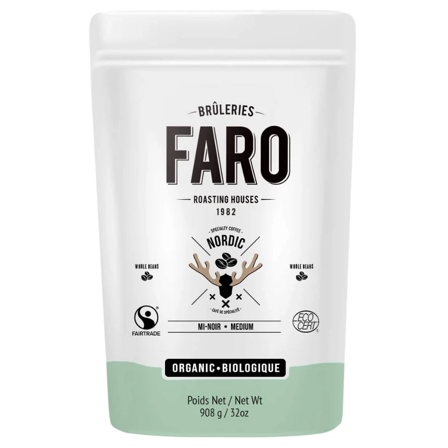 Faro Roasters | Organic & Fair Trade Nordic Blend - 908g