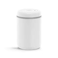 Fellow | Matte white Atmos coffee container 1.2L