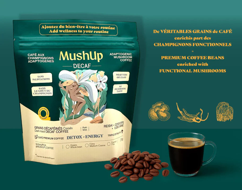 MushUp | Organic Decaf - ANTIOXIDANT - 500g
