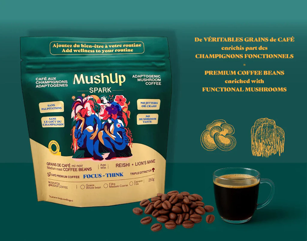 MushUp | Organic Spark - COGNITIVE STIMULANT - 500g