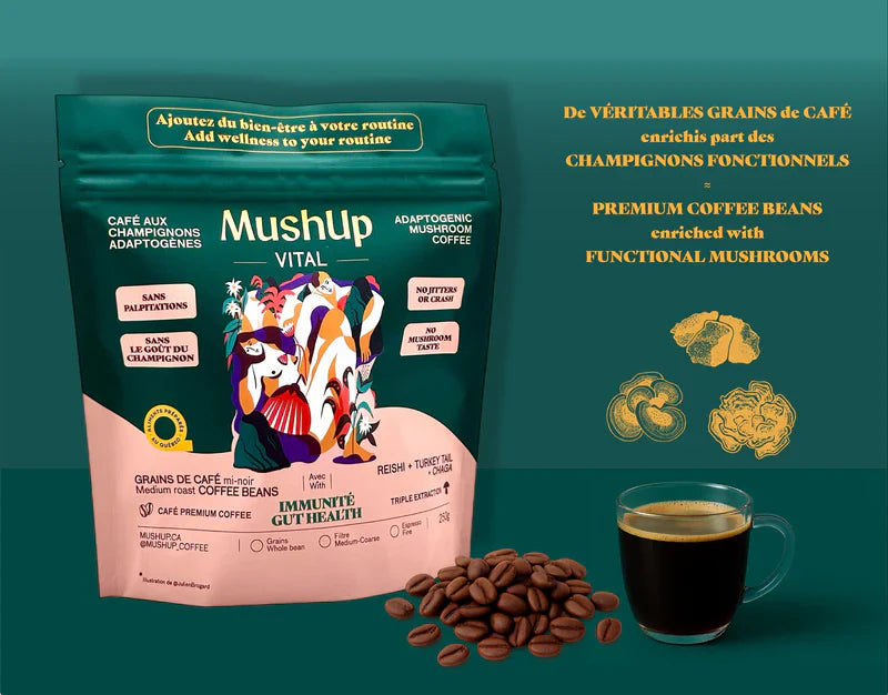 MushUp | Vital Organic - DETOXIFYING - 500g
