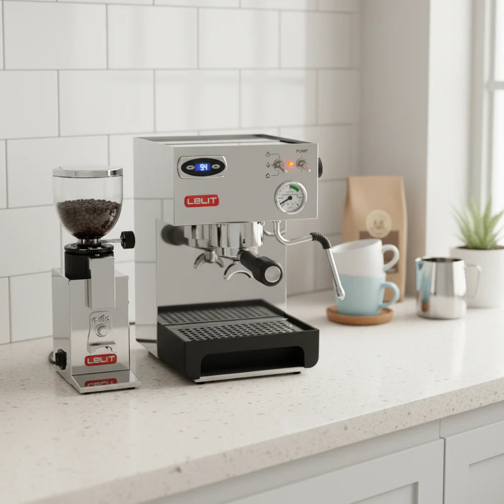 Lelit | Anna PL41TEM + FRED coffee grinder